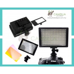 RED BUFFALO HD-160 PROFESSIONAL VIDEO LIGHT  SUPPORT BATTERY 